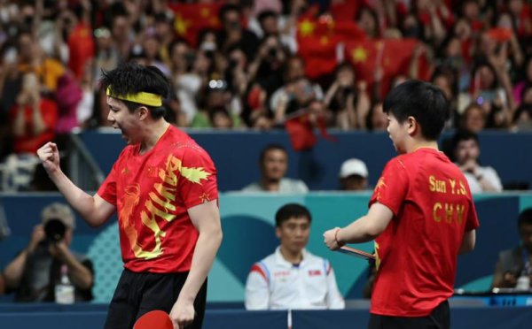 星空体育娱乐 奥运乒乓混双莎头4-2朝鲜黑马 为中国队拿下第6金